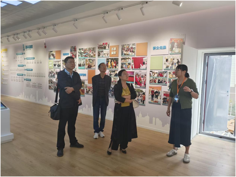 黄冈市社会组织联合会到鄂州市共益园考察学习